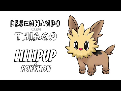 LILLIPUP - Pokémon (Desenhando com Thiago)