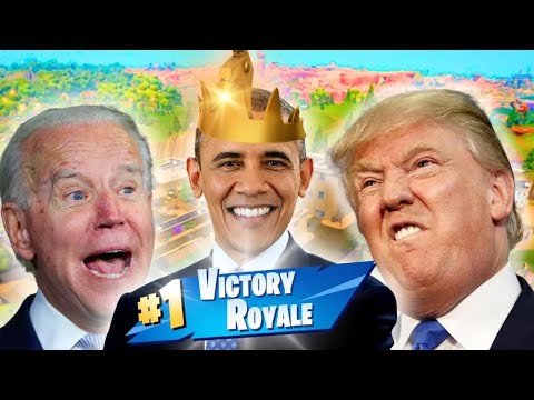 Barack Obama Tries To Get A Victory Royal In Fortnite Season 5