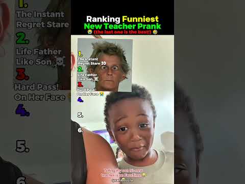 Ranking Funniest New Teacher Prank on Kids 🤣