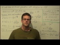 Critical Points and Derivatives