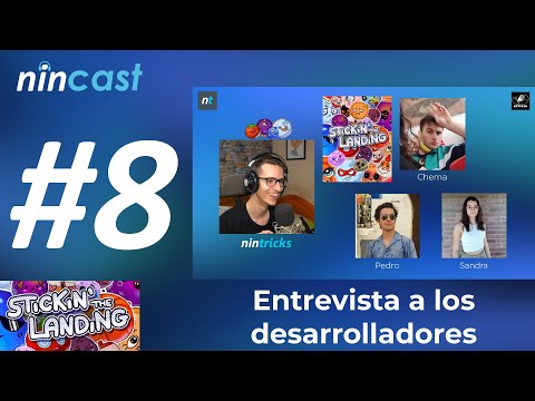 NINCAST #8 - Entrevista a los creadores de Stickin' the Landing, un indie para la Switch