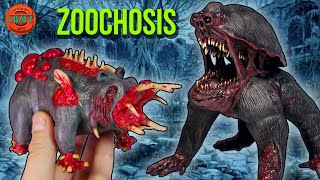 WARNING Creepy Zoo Animals Turn into ZOMBIES 🦛🦒 Help! 동물원 Zoochosis