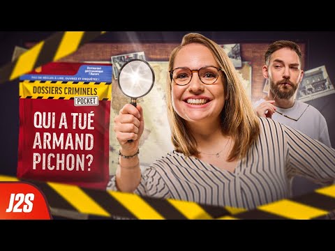 Dossiers Criminels Pocket : chef étoilé assassiné, 60 cartes, 1 h d'enquête