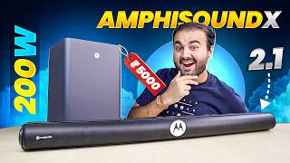 Motorola AmphisoundX 200W - Ultimate Soundbar under ₹5000/- 🤯