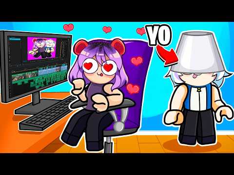 ME ESCONDI 100 HORAS EN LA CASA DE MI NOVIA EN ROBLOX COMPLETO