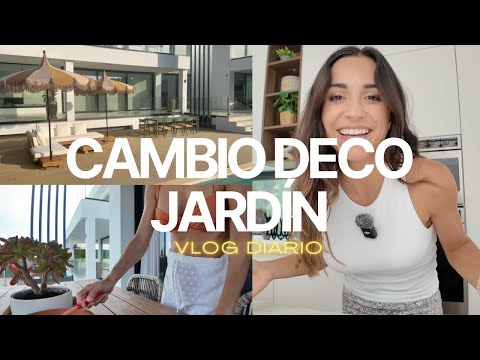 CAMBIO RADICAL DECO JARDÍN 🌺 + acabamos LLORANDO 😢 + me dan los RESULTADOS 😱| VLOG