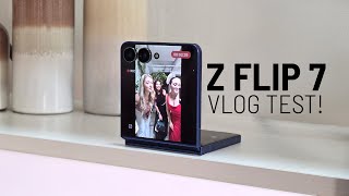 Samsung Galaxy Z Flip CAMERA VLOG TEST: 48 hrs later!!