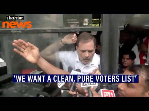 ‘Fight is to save the Constitution,’ says LoP Lok Sabha while being detained
