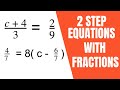 Solving Equations with Fractions