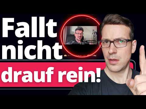 Vorsicht 🚨 Abzocke auf YouTube!!!