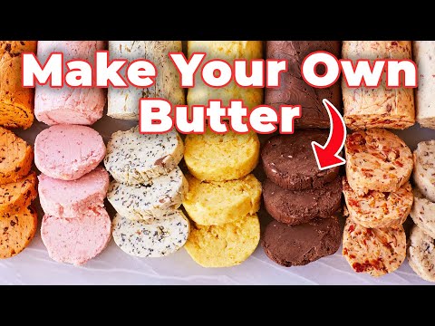 How To Make Your Own Compound Butters (5 Flavors!) | Bold Baking Basics