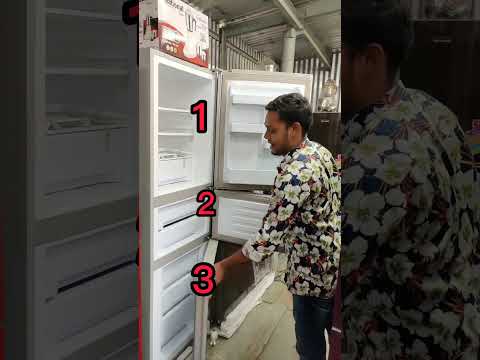 Amazing 3 Door Fridge #shorts #viral #alozaman