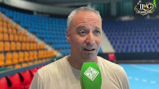 Declaraciones de Antonio Vadillo y  Piqueras entrenador y jugador del Illes Balears Palma Futsal