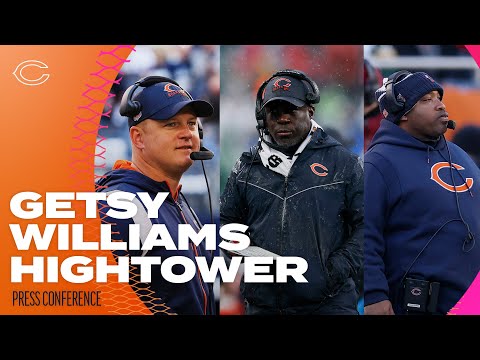 Getsy, Williams, Hightower on building team foundations | Chicago Bears video clip