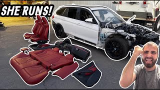 MY F81 M3 IS ALIVE AND I'M PUTTING IN A $5000 INTERIOR! (FIRST DRIVE)