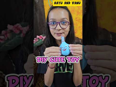 DIY Cute Squeezy Toy ๐คฉ๐ฅฐ #aayuandvanu #shorts #youtubeshorts #ytshorts #trending #diy #viralvideo