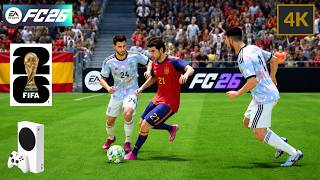 España vs Bélgica - FC 26 Xbox Series S Gameplay - Mundial 2026 - Cuartos de Final (4K60)