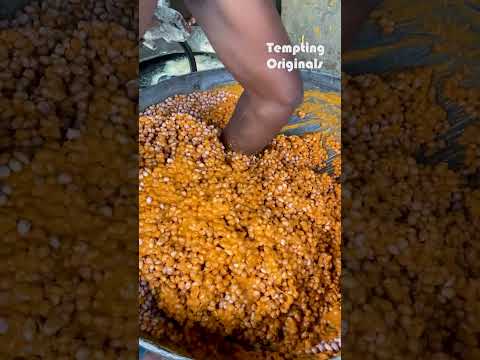Making of Masala peanut #indianstreetfood #tempting #temptingoriginals #karaboondhi
