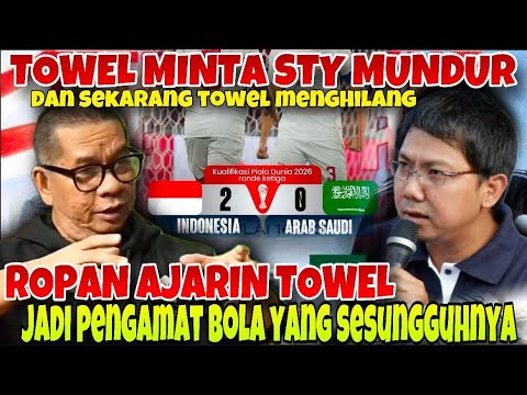 BUNG ROPAN BUNGKAM TOWEL & AJARI TOWEL JADI PENGAMAT BUKAN MAFIA - TOWEL MINTA STY MUNDUR