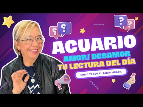 ACUARIO! Como han cambiado las cosas! MURIENDO POR TI! NUNCA IMAGINÓ QUE PODÍA NECESITARTE TANTO!