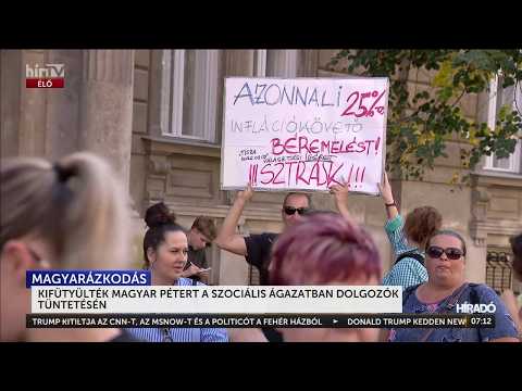 Magyar Pétert ezúttal nem az ellenzék, hanem a kampányígérete várta az utcán - HírTV