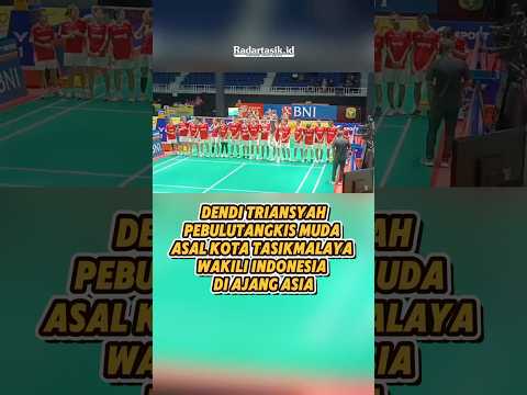 Dendi Triansyah, Pebulutangkis Muda Asal Kota Tasikmalaya Wakili Indonesia di Ajang Asia