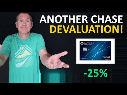 NEW: Chase Sapphire Preferred LOSING 25% Redemption Bonus Thru Chase Travel 🤮