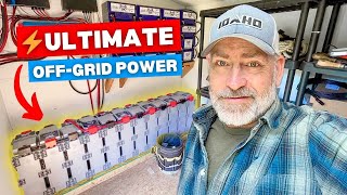 BEST Off-Grid Solar Power System Battery Bank