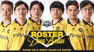LOCK ROSTER DUA BELAS - ADA YANG DATANG, ADA YANG PERGI