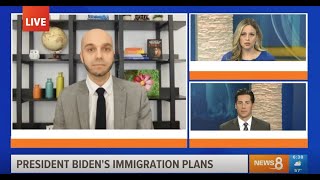Alex Ozols on CBS Discussing President Biden's New Immigration Plan