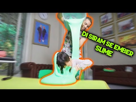 KAGET Banget DISIRAM SLIME SEEMBER sama Bang Saaih Halilintar