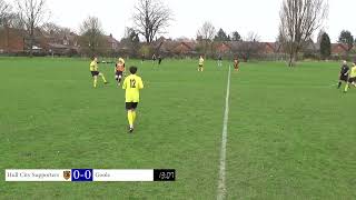 Hull City Supporters V Goole 1st half 8th March 2026