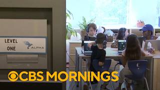 YouTube video thumbnail: Teacherless, AI-Driven School Opens in Chicago
