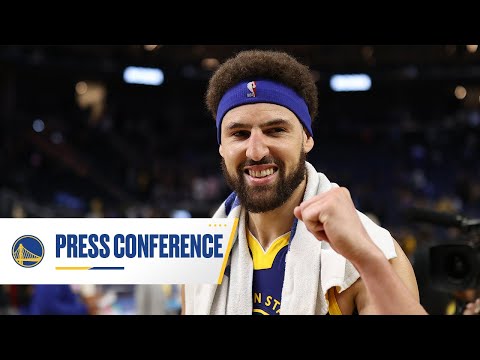 Warriors Talk | Klay Thompson Postgame Press Conference - May 13, 2022 video clip