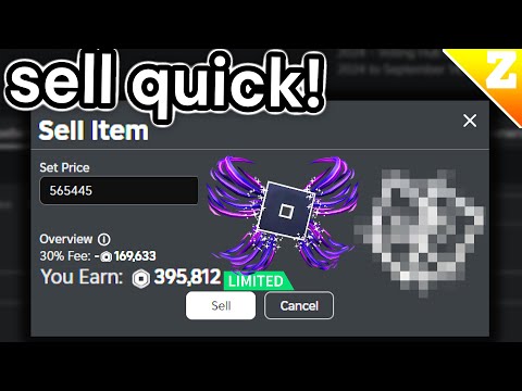 If You Have These FREE Items SELL THEM FOR FREE ROBUX! (Roblox)