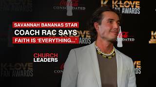 Savannah Bananas Star Coach RAC Says Faith Is 'Everything...Baseball Is What I Do on the Weekends'