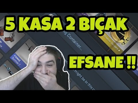 CSGO 5 Kasada 2 Bıçak // Bıçakların Lordu !!