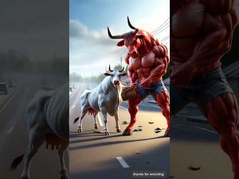 Honest Cow Beaten by Red Bull – The Shocking Village Trial! #redbull #cowmother #cow