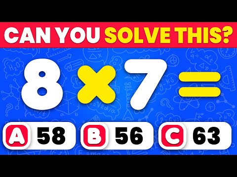 Can You Pass This Maths Quiz...? ➗🤓✖️ | Easy, Medium, Hard, Impossible