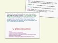 Achieving High Grades in Writing