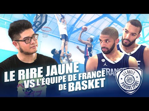 LE RIRE JAUNE vs EQUIPE DE FRANCE DE BASKET