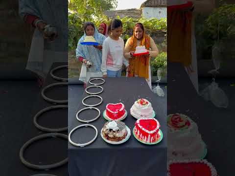 Steel Ball Roll and Win Eat Cake Challenge #ballschallenge