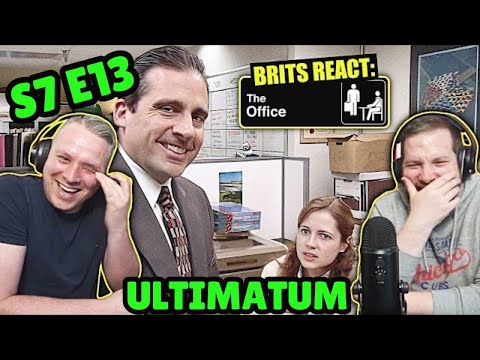 British Guys HILARIOUS The Office Reaction | Season 7 Episode 13 (Ultimatum)