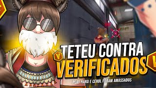 CAÍ CONTRA OS VERIFICADOS NO FREE FIRE !!!