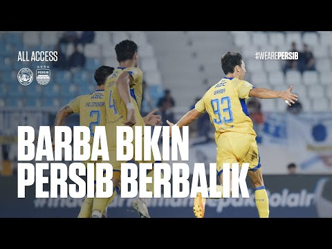 Federico Barba Bikin PERSIB Menang di Malang | All Access vs Arema FC