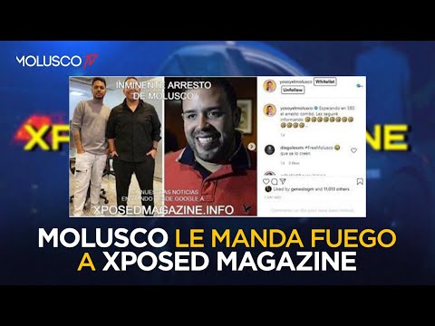 ¿ MOLUSCO RELACIONADO CON GENTE DE LA CALLE ? Molusco se la deja CAER a XPOSED MAGAZINE ?