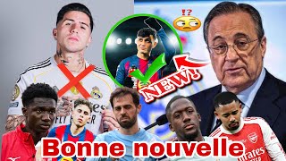Perez veut Pedri et pas Enzo Fernández ! 😳 Barça  doit oublier Bernardo Silva ? L. Camara vers la PL