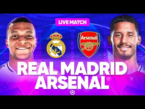 🔴 REAL MADRID - ARSENAL LIVE / 🏆LE REAL REVE DE REMONTADA ! / LIGUE DES CHAMPIONS / CHAMPIONS LEAGUE