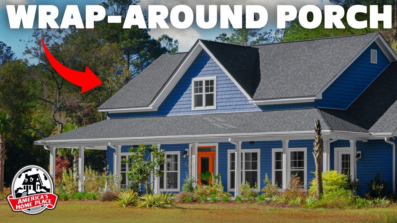 Modern Farmhouse with Huge Wrap-Around Porch | Southfork Modern Farmhouse