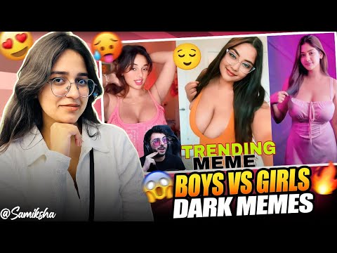 Dank Indian Memes Reaction🤣| Trending Memes | Indian Memes Compilation | Antim Page |Samiksha Sengar